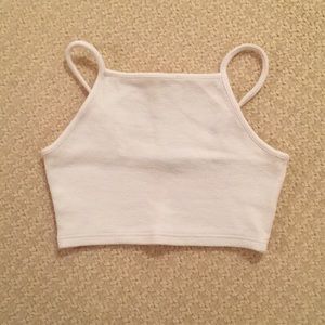 Topshop Knit Crop Top